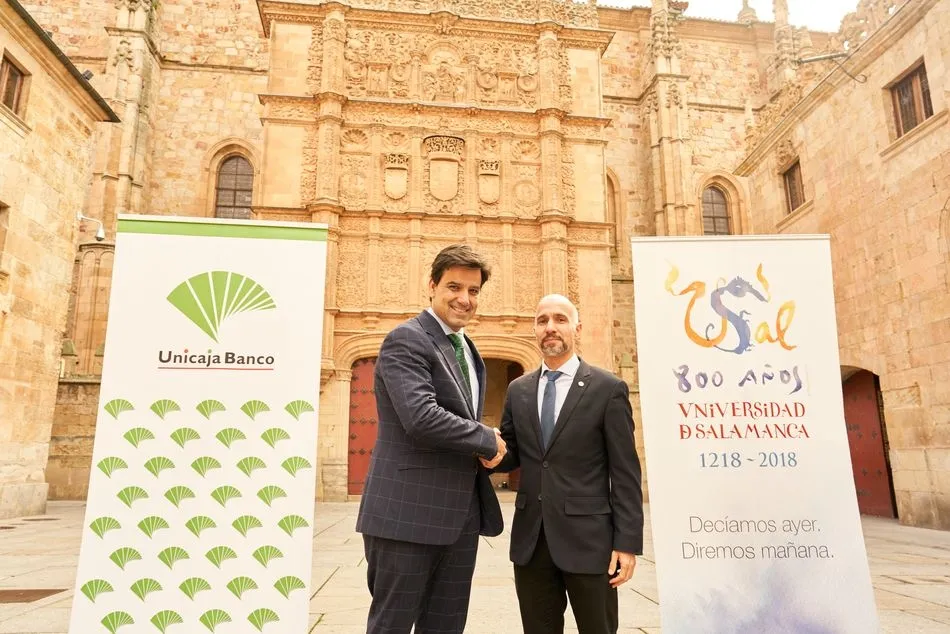 Manuel Rubio y Óscar González Benito| Fotos: Gabinete Comunicación USAL