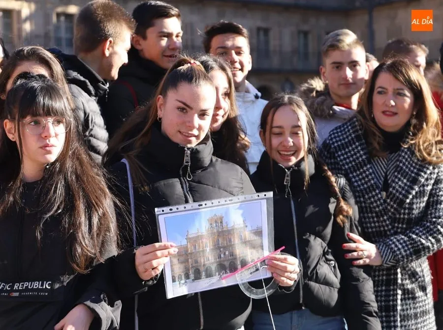 Foto 3 - El proyecto escolar &lsquo;Arquitectos en mi ciudad&rsquo; llega a la Plaza Mayor