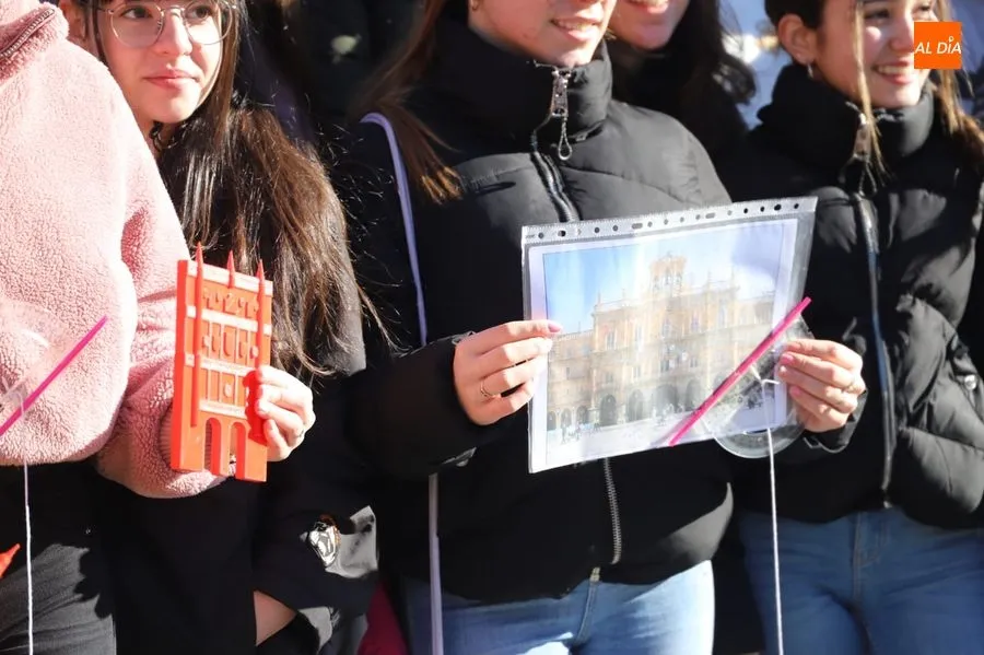 Foto 2 - El proyecto escolar &lsquo;Arquitectos en mi ciudad&rsquo; llega a la Plaza Mayor