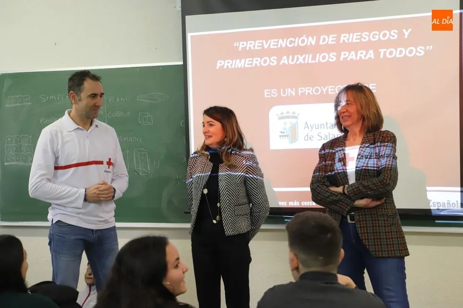 Foto 4 - Un total de 3.500 estudiantes de Salamanca se forman en primeros auxilios b&aacute;sicos