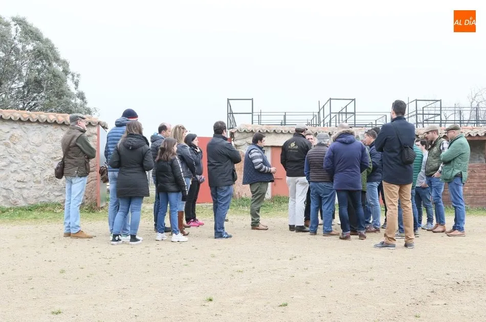 Foto 2 - La &rsquo;15 de Octubre&rsquo; visita la ganader&iacute;a Flor de Jara en Madrid