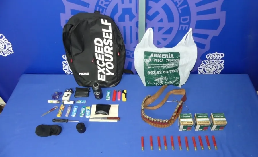 Parte del material intervenido en esta operación