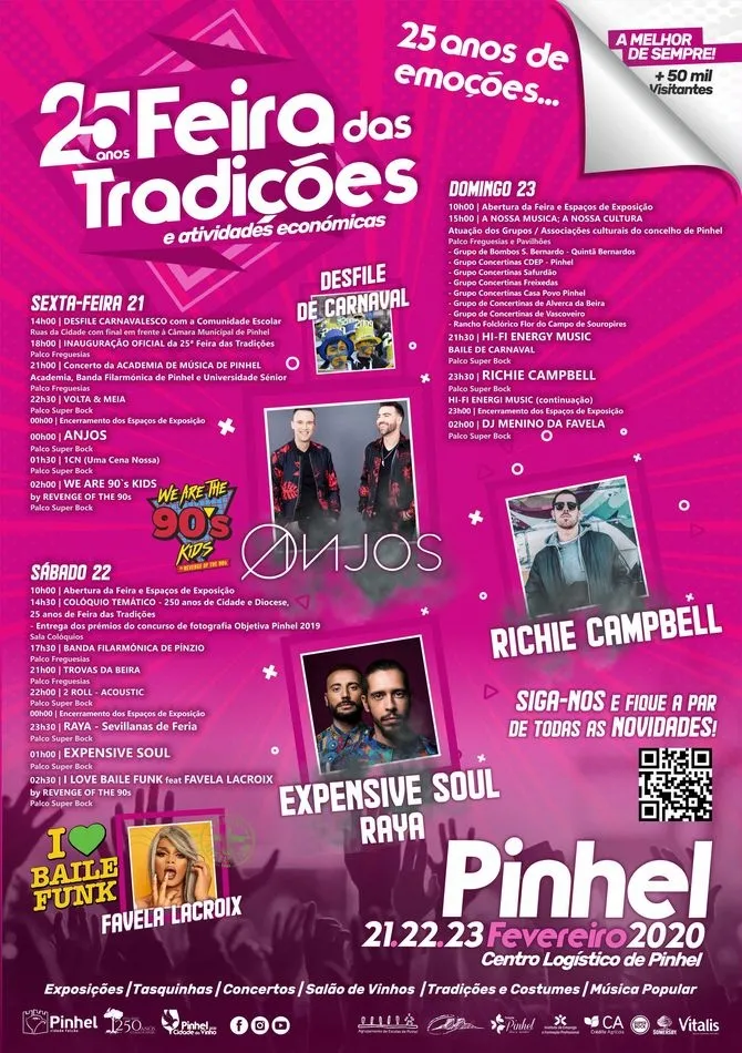 Foto 2 - Pinhel celebra la 25&ordf; edici&oacute;n de su Feria de las Tradiciones como Ciudad Portuguesa del Vino 2020 ...