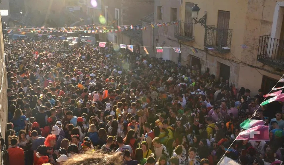Así estaba La Colada el Sábado de Carnaval del año pasado
