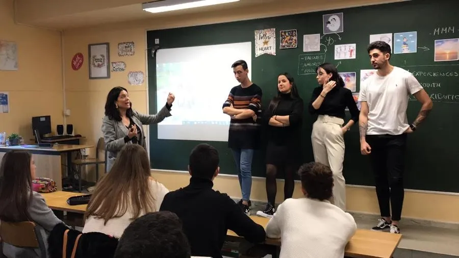 Foto 3 - &Eacute;xito de la II Jornada de orientaci&oacute;n para estudiantes del colegio Santa Teresa  
