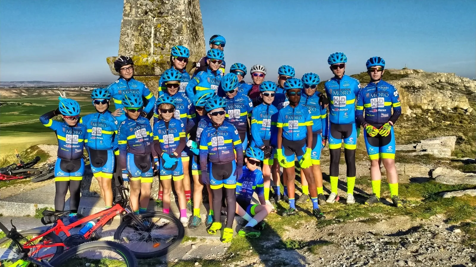 Un entreno de la Escuela