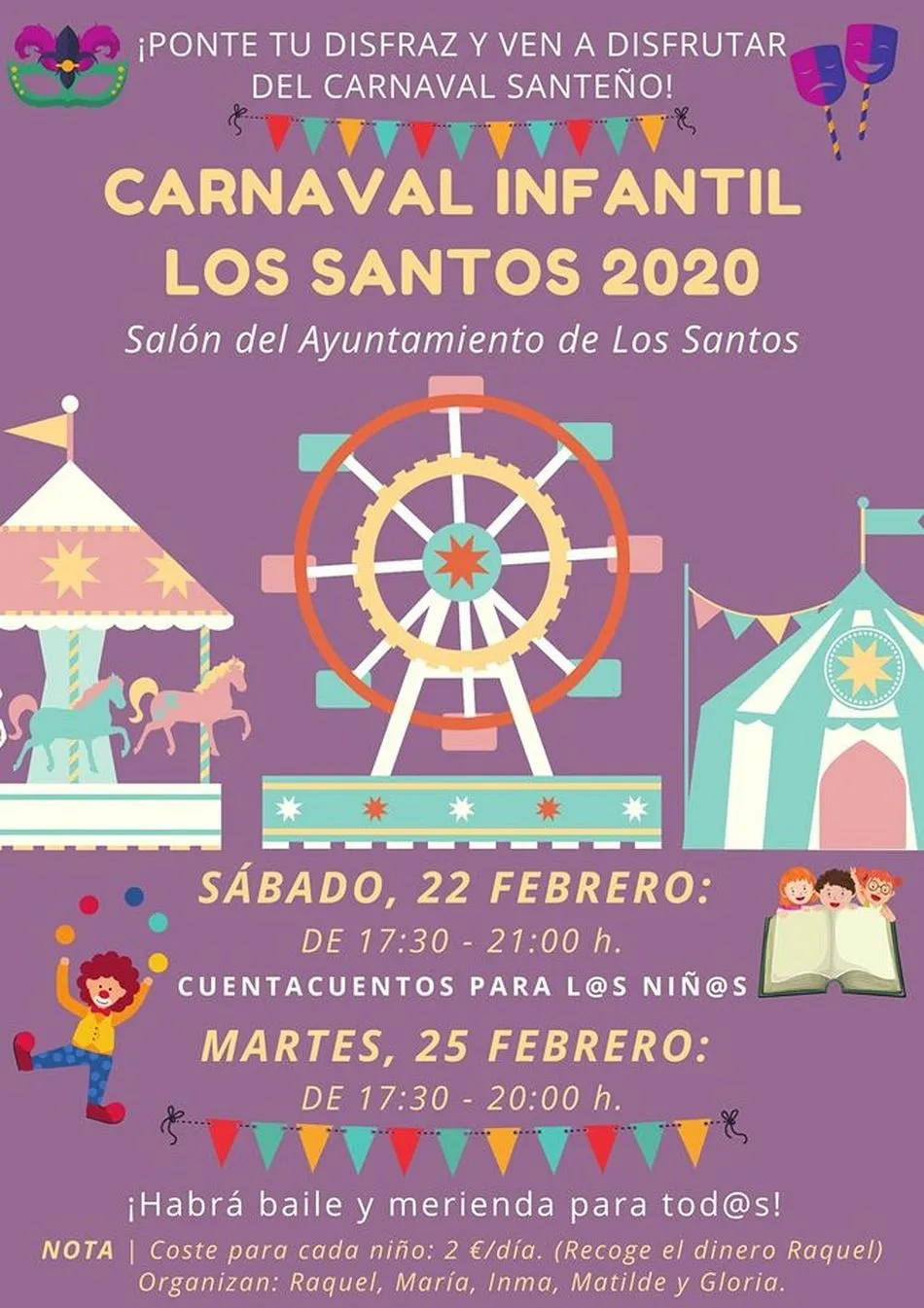 Foto 2 - Los Santos acoge una nueva edici&oacute;n de su carnaval intergeneracional