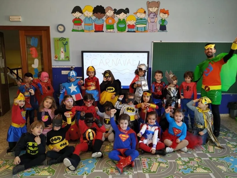 Los más pequeños se disfrazaron de sus personajes favoritos / Colegio Santa Teresa de Jesús