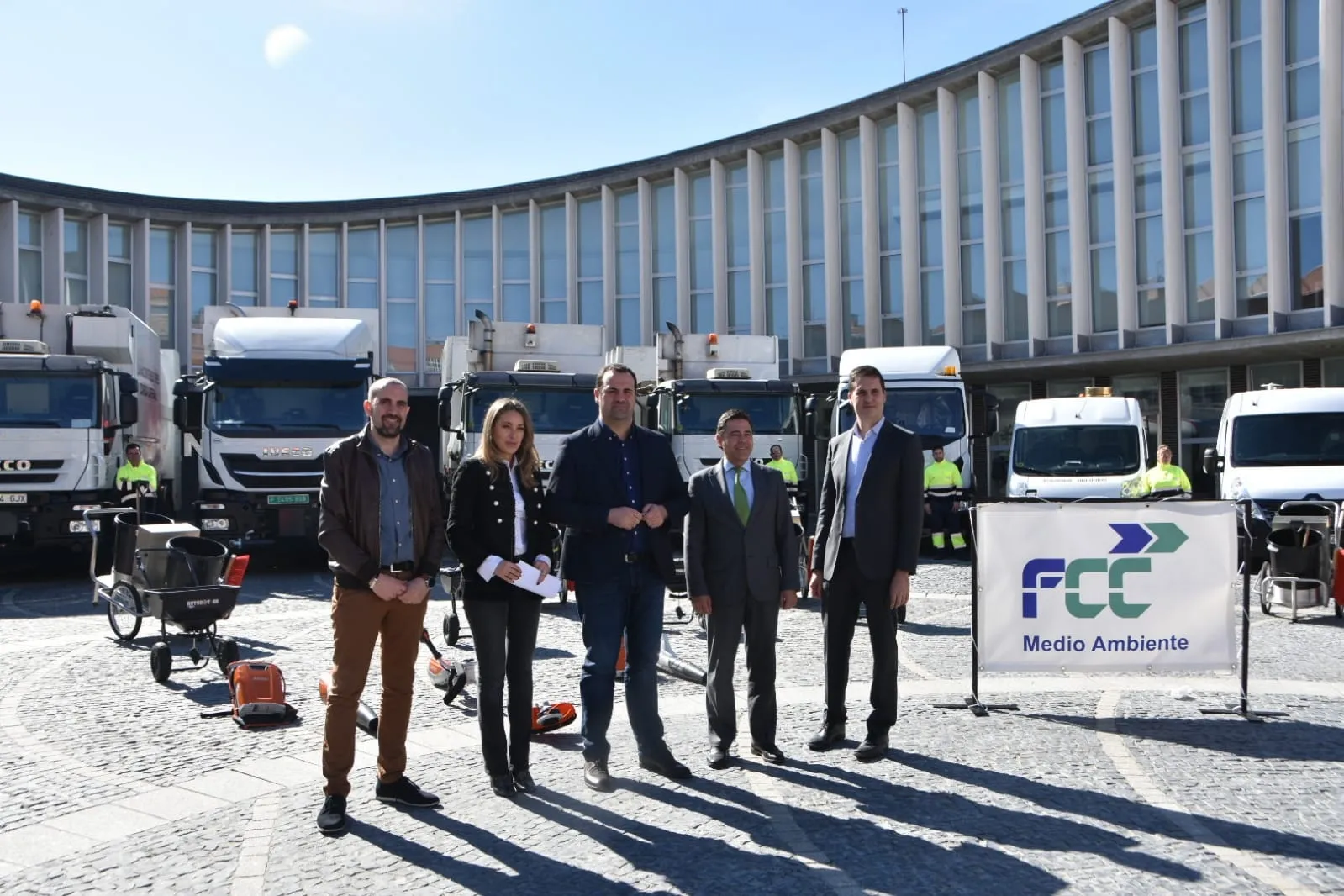 Presentación del nuevo servicio de limpieza en Santa Marta