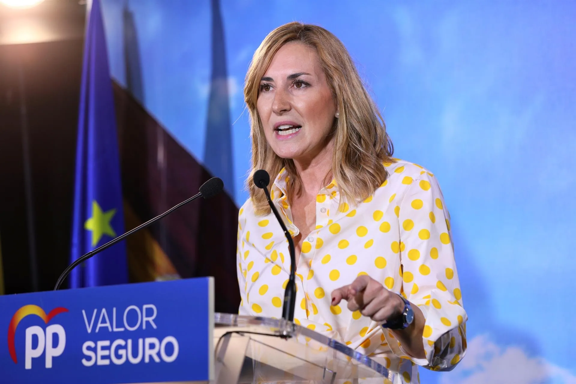 La presidenta del PP en Navarra, Ana Beltrán / Europa Press