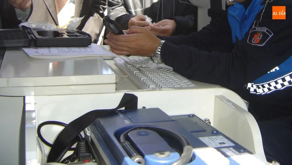 Vehículo para el control de alcoholemia