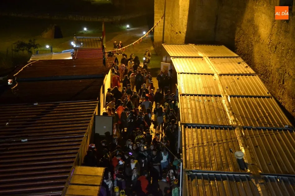 Foto 6 - Una joven cae al foso de la muralla desde el Paseo Fernando Arrabal  