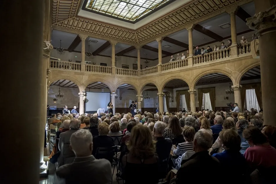 Foto 4 - Gabriel y Gal&aacute;n, m&uacute;sica y poes&iacute;a en el Casino de Salamanca para celebrar a un poeta muy nuestro