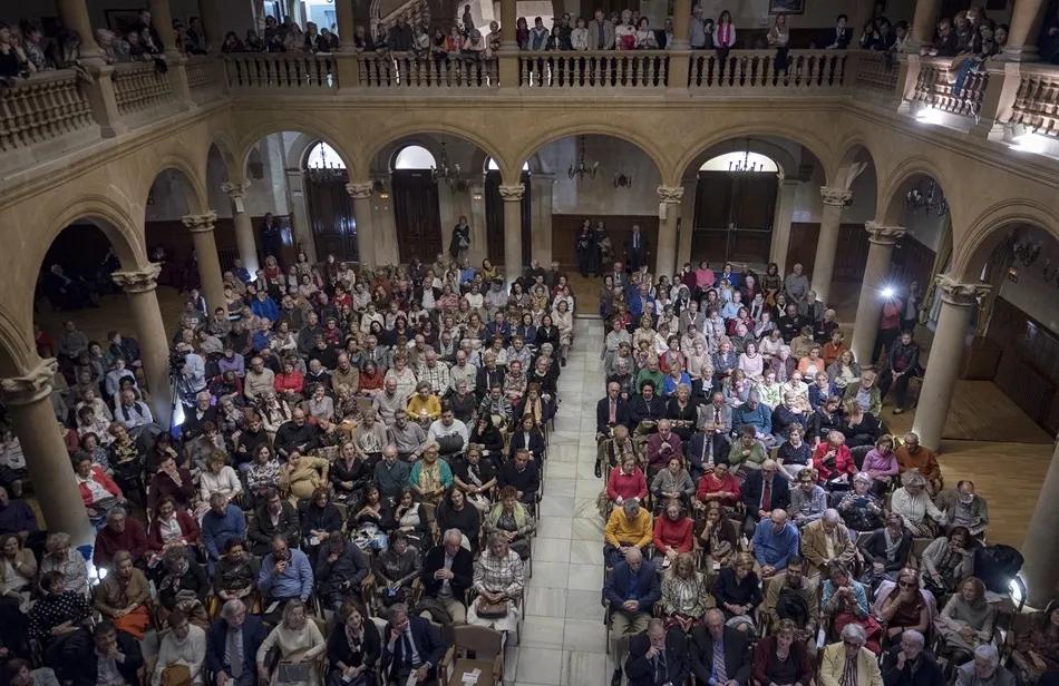 Foto 2 - Gabriel y Gal&aacute;n, m&uacute;sica y poes&iacute;a en el Casino de Salamanca para celebrar a un poeta muy nuestro