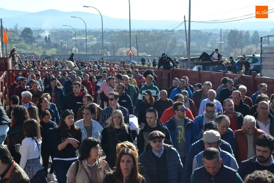 Foto 10 - El encierro a caballo vuelve a su antiguo recorrido por la Calleja con aceptable resultado  