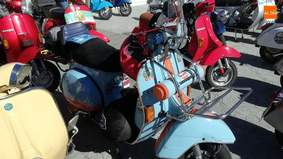 Foto 5 - El Vespa Club de Salamanca promociona Las Arribes en el Primer Encuentro Nacional de Clubes