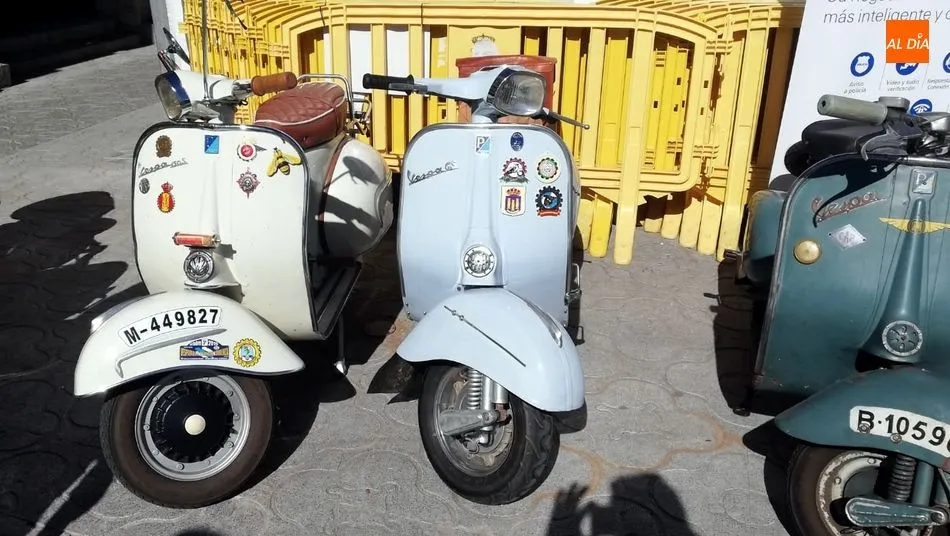 Foto 2 - El Vespa Club de Salamanca promociona Las Arribes en el Primer Encuentro Nacional de Clubes