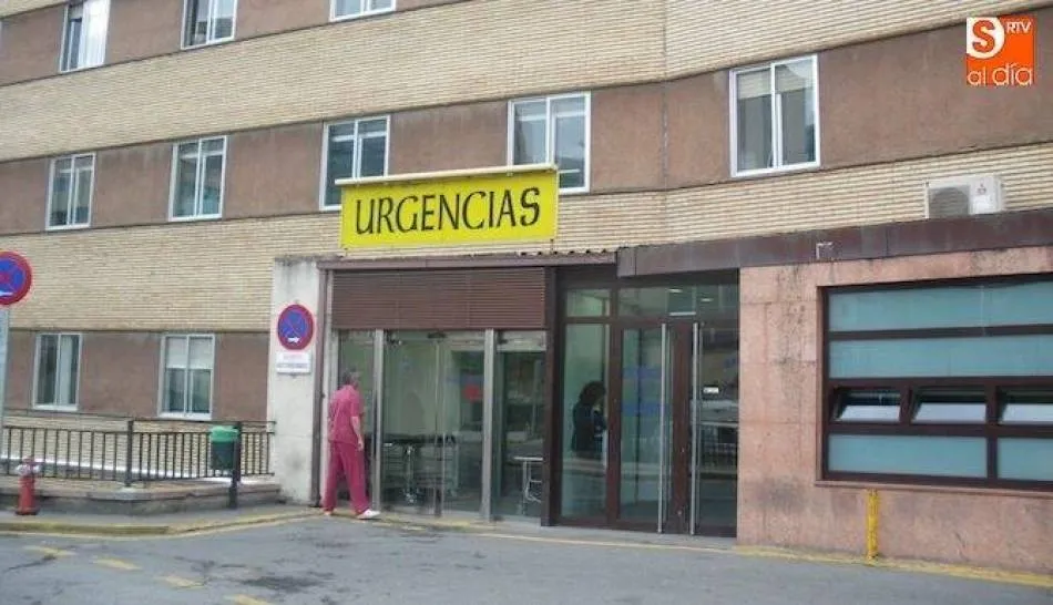 Entrada del servicio de Urgencias en el Clínico