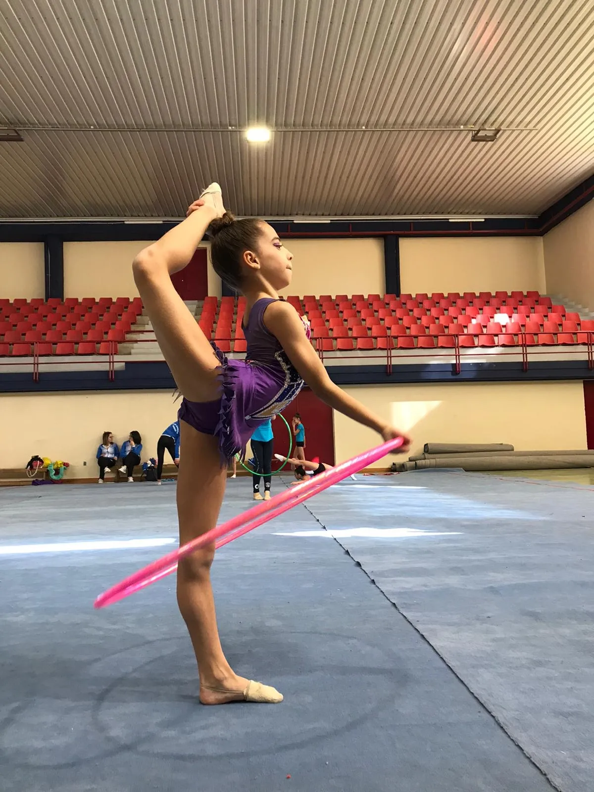 Foto 2 - El CD Salmantino de Gimnasia logra buenos resultados&nbsp;en el Campeonato Base Individual de Castilla...