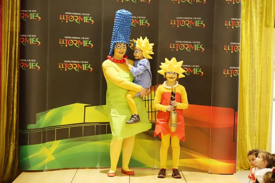 Los Simpson se llevaron el premio al mejor disfraz grupal