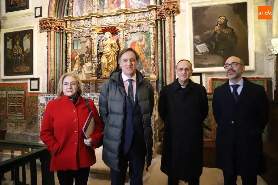 Foto 9 - La Catedral Vieja recupera unas pinturas murales g&oacute;ticas ocultas durante cinco siglos