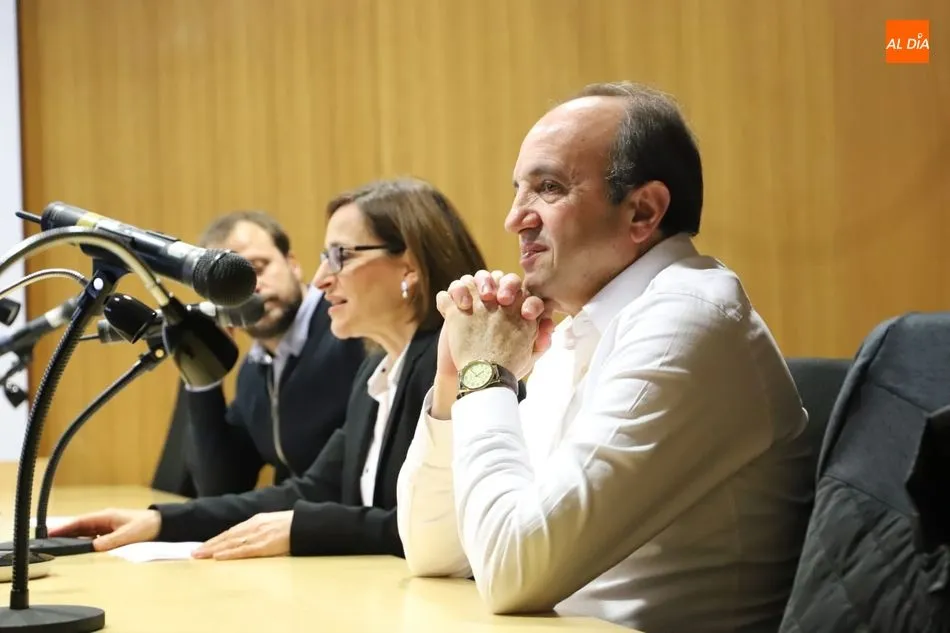 Gallego, en plena charla| Fotos: Lydia González