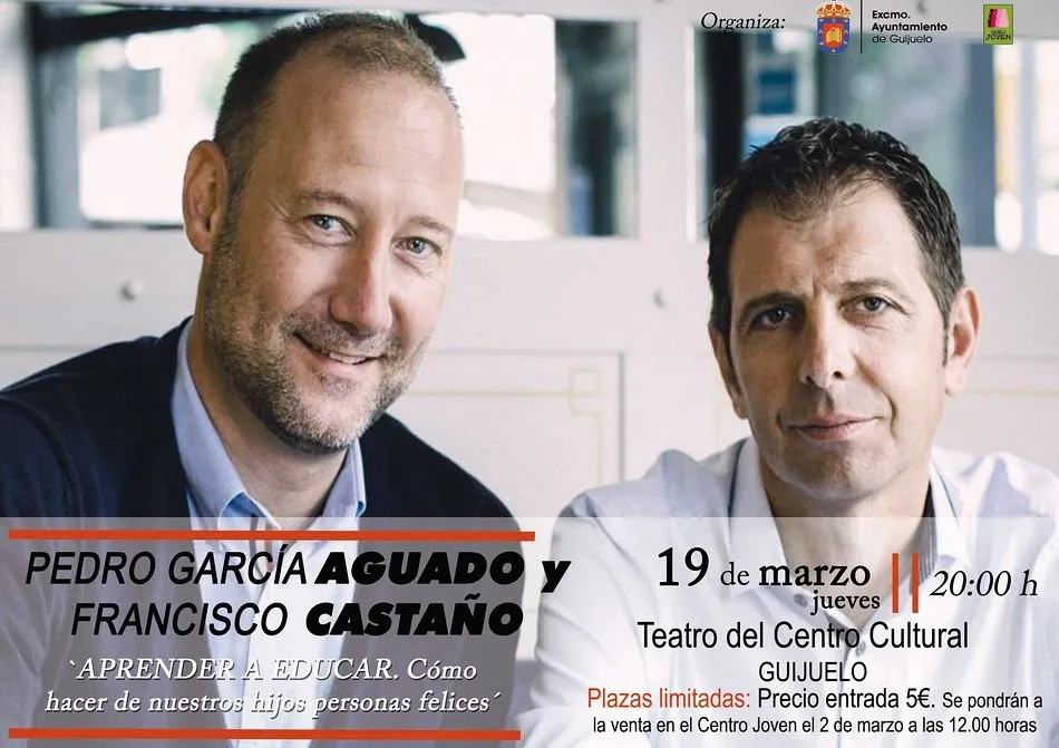 Foto 2 - &lsquo;Di s&iacute; a mi educaci&oacute;n&rsquo; contar&aacute; con la visita de Pedro Garc&iacute;a Aguado y Francisco Casta&ntilde;o