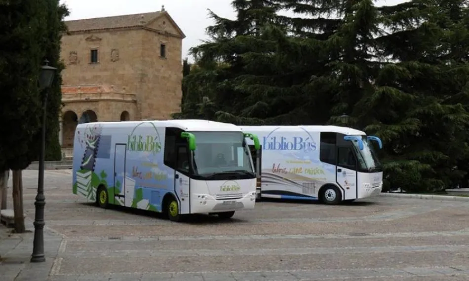 Bibliobuses de la Diputación de Salamanca
