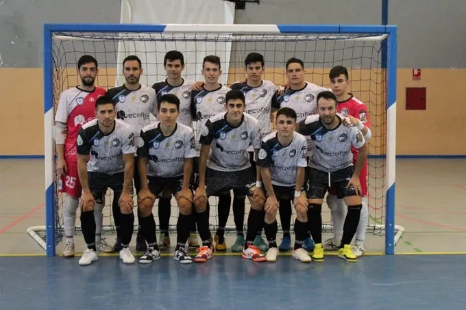 Plantilla del Salamanca FS en el partido disputado en Arévalo / CD Salamanca FS