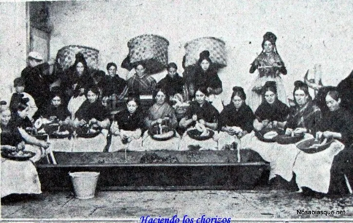 Foto 4 - C&oacute;mo se hacen los chorizos (Candelario 1902)  