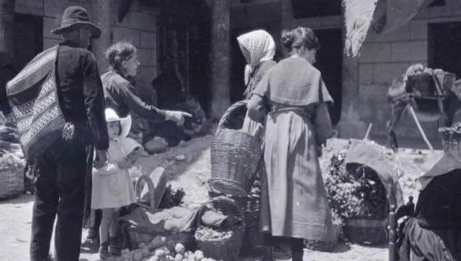 El mercado semanal de Peñaranda a principios del XX