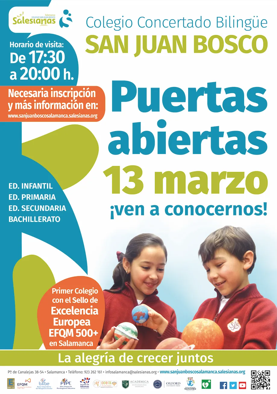 Foto 2 - Colegio San Juan Bosco Salesianas, excelencia educativa certificada EFQM 500+