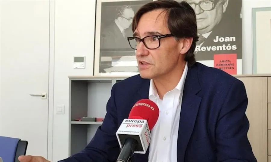 El ministro de Sanidad, Salvador Illa. Foto EP