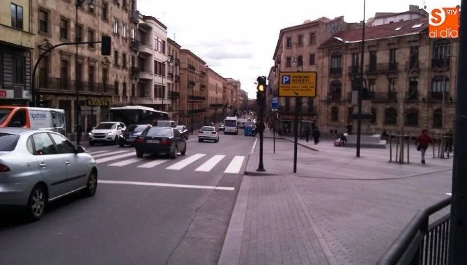 El robo tuvo lugar en la Gran Vía