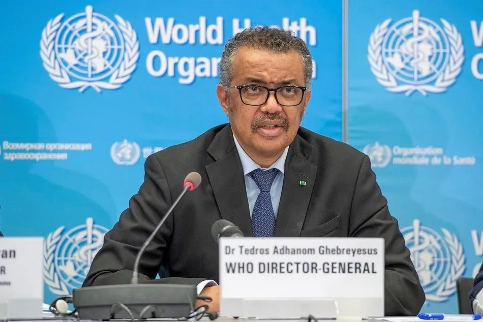 El director general de la Organización Mundial de la Salud (OMS), Tedros Adhanom Ghebreyesus. Foto: EP