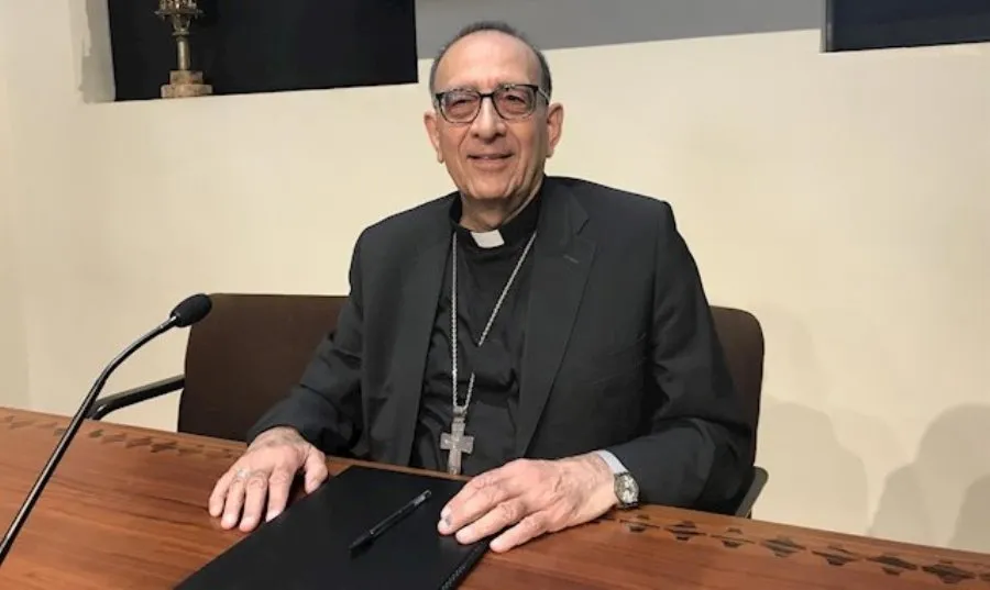 El arzobispo de Barcelona Juan José Omella en una rueda de prensa anterior. Foto EP