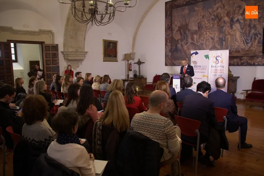 Presentación de este certamen en la Casa Museo Unamuno. Foto de Íñigo Palacios