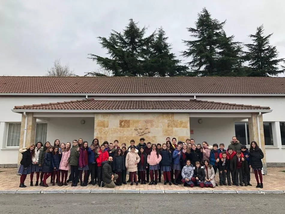 Visita a Matacán del Colegio San Juan Bosco