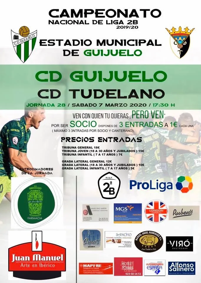 Foto 2 - El CD Guijuelo quiere llenar el Municipal ante el Tudelano