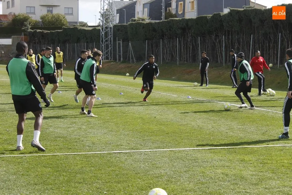 Un entrenamiento del Salamanca UDS en el Anexo