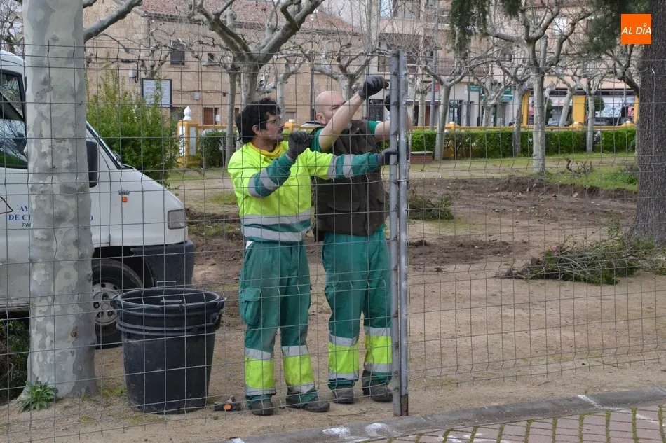 Foto 11 - En marcha una intervenci&oacute;n para renovar un lateral del Parque de La Glorieta  