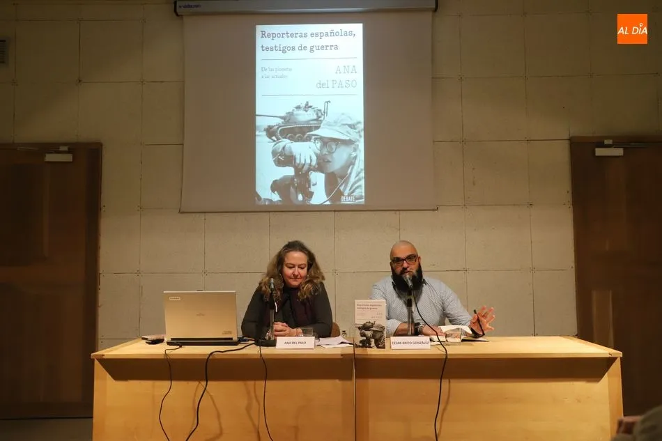 Foto 5 - Ana del Paso da voz a las &lsquo;Reporteras espa&ntilde;olas, testigos de guerra&rsquo;  