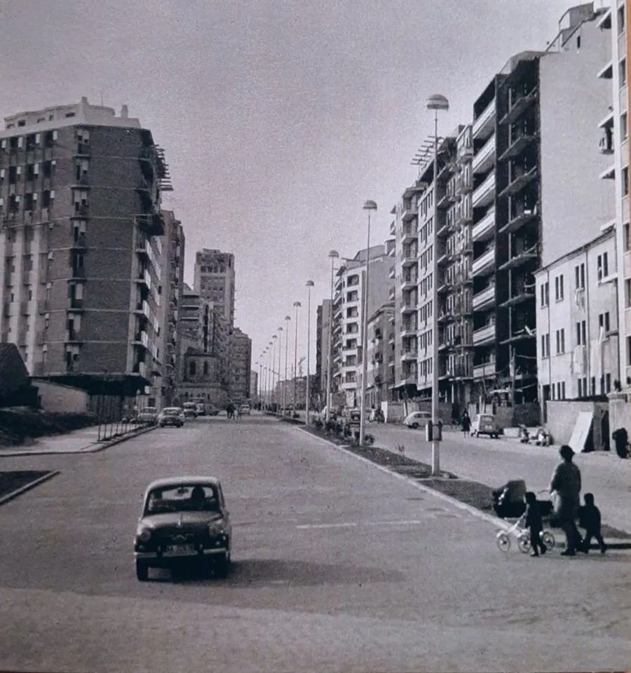Foto 2 - La avenida de Portugal a mediados del XX