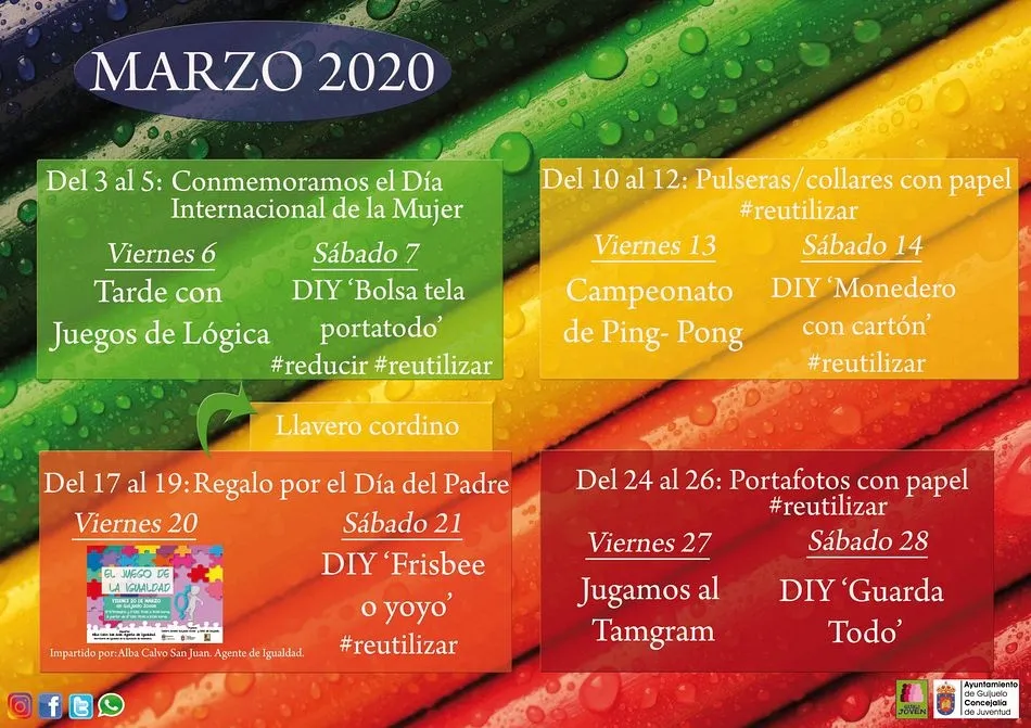 Foto 2 - Guijuelo Joven presenta una completa agenda de actividades para marzo