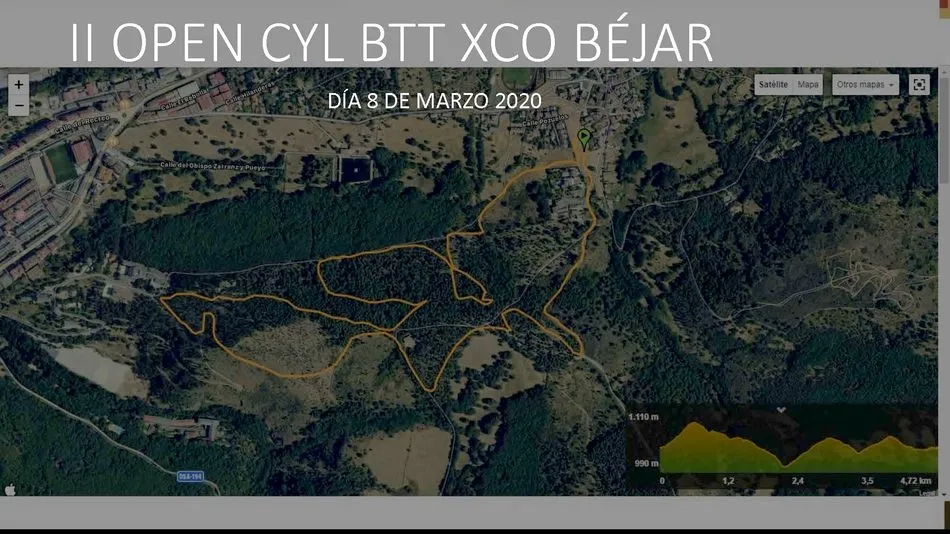 Foto 2 - El Ayuntamiento presenta el Open XCO CyL B&eacute;jar 2020 de Mois&eacute;s Due&ntilde;as