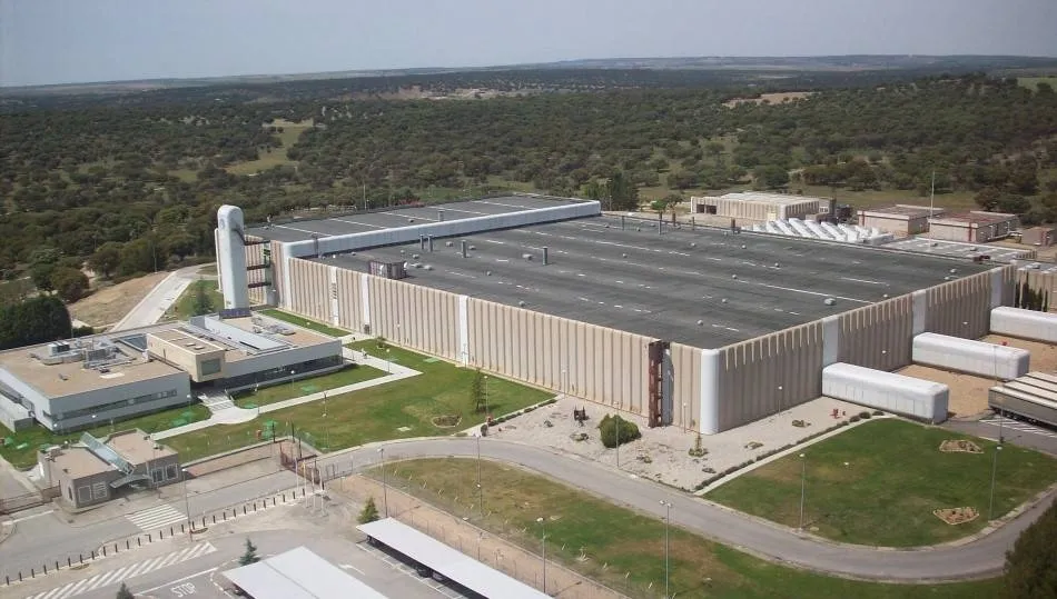 Fábrica de Enusa, en Juzbado