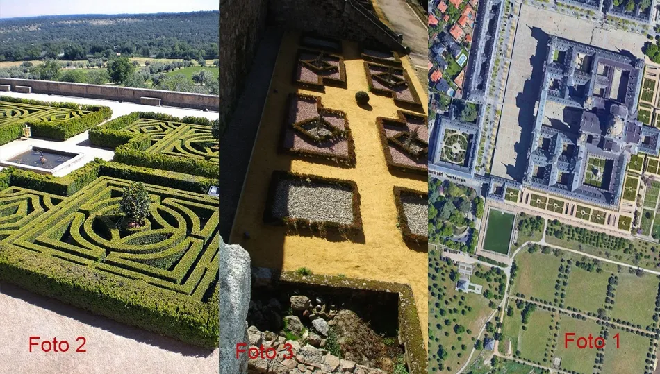 Comparativa de El Escorial y El Bosque de Béjar / FOTOS: PLATAFORMA PARA LA DEFENSA DE EL BOSQUE DE BÉJAR