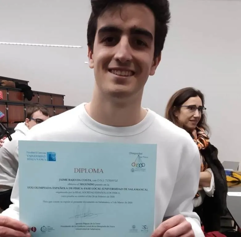 Foto 6 - Jaime Bajo Da Costa queda 2&ordm; en la Olimpiada de F&iacute;sica e ir&aacute; al Nacional de Murcia  