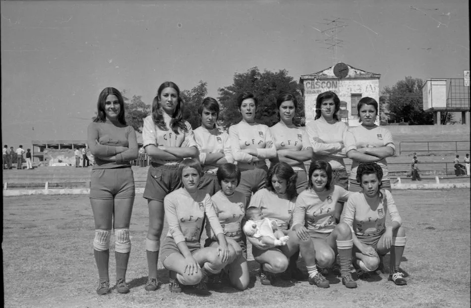 Un once inicial del Palafox en el año 1971