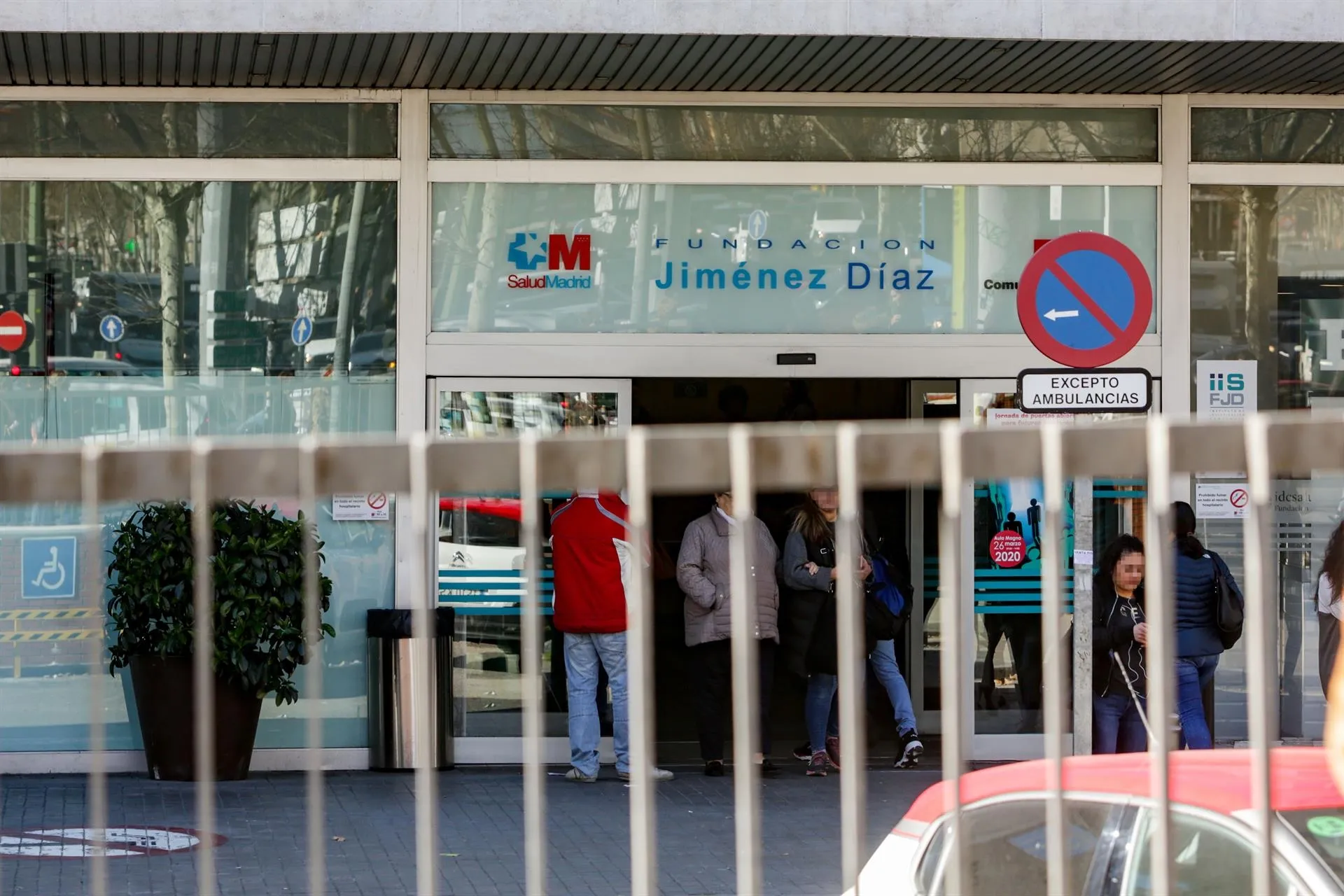 Imagen de recurso de la entrada a la Fundación Jiménez Díaz / Europa Press